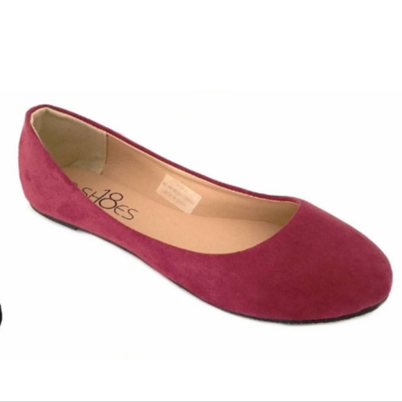 Burgundy Flats - Picture 1 of 3